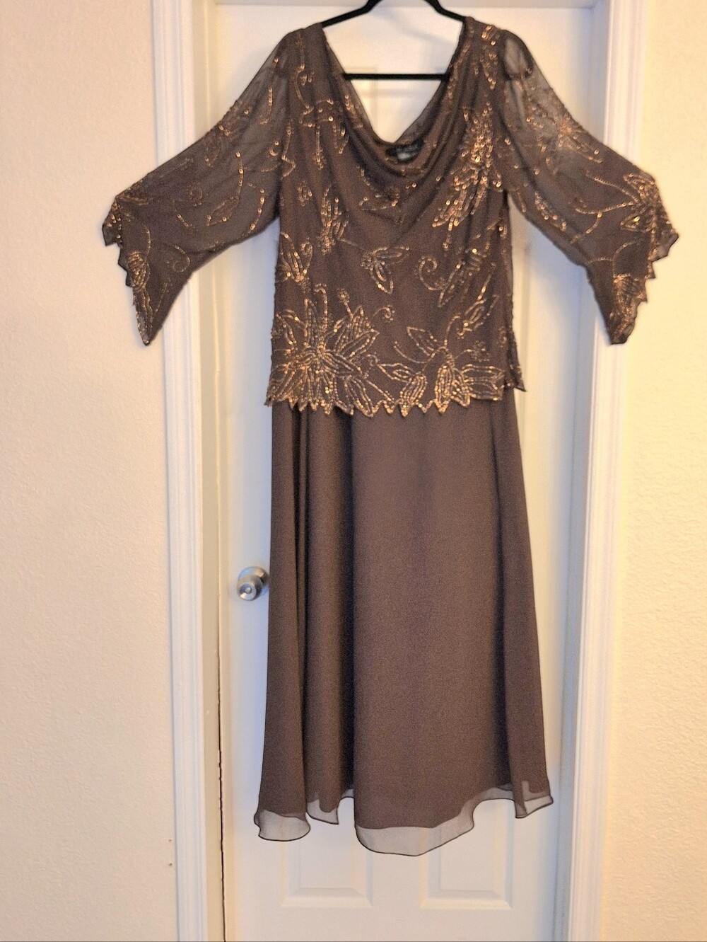 Jkara Formal Beaded Gown